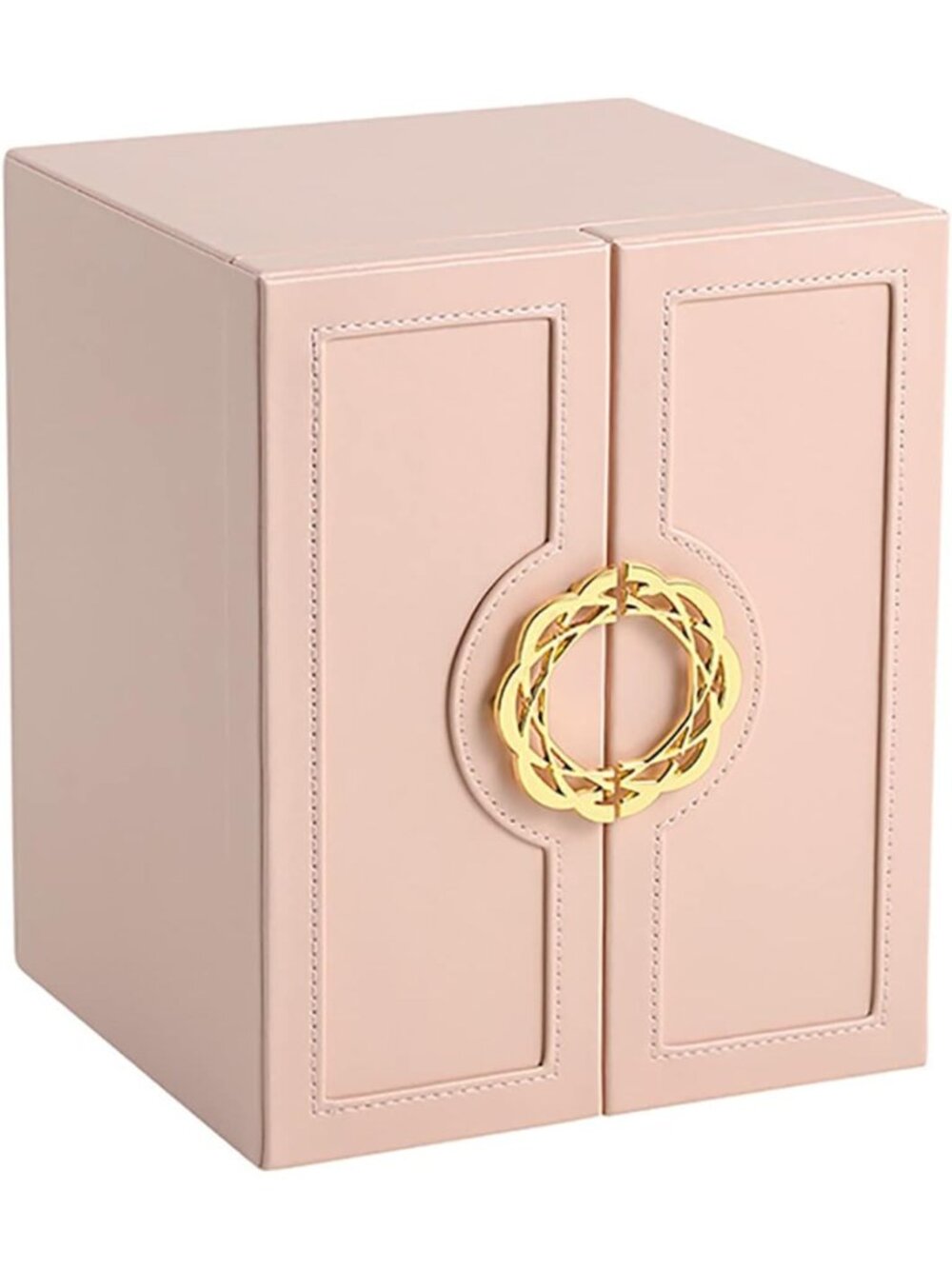 Chic Jewelry Box for Women & Teens - Large Faux Leather Organizer & Storage
